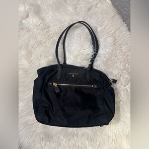 Michael Kors Kelsie Black Nylon Travel Tote Shoulder Bag